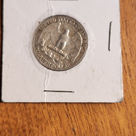 1964, no mint mark silver quarter - Picture 3 of 5